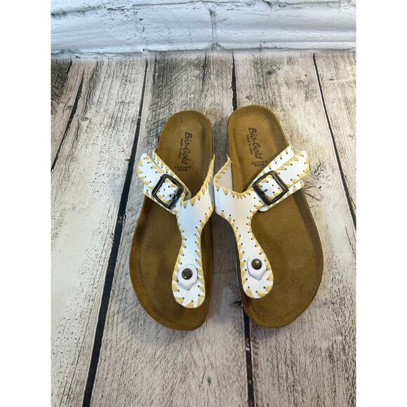 BIO-GOLD Women’s Made in Italy Sandals / Size: 9 - Picture 2 of 10
